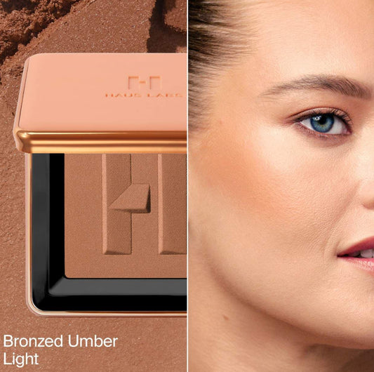 HAUS LABS BY LADY GAGA 
Power Sculpt Velvet Talc-Free Powder Bronzer bronzer en polvo