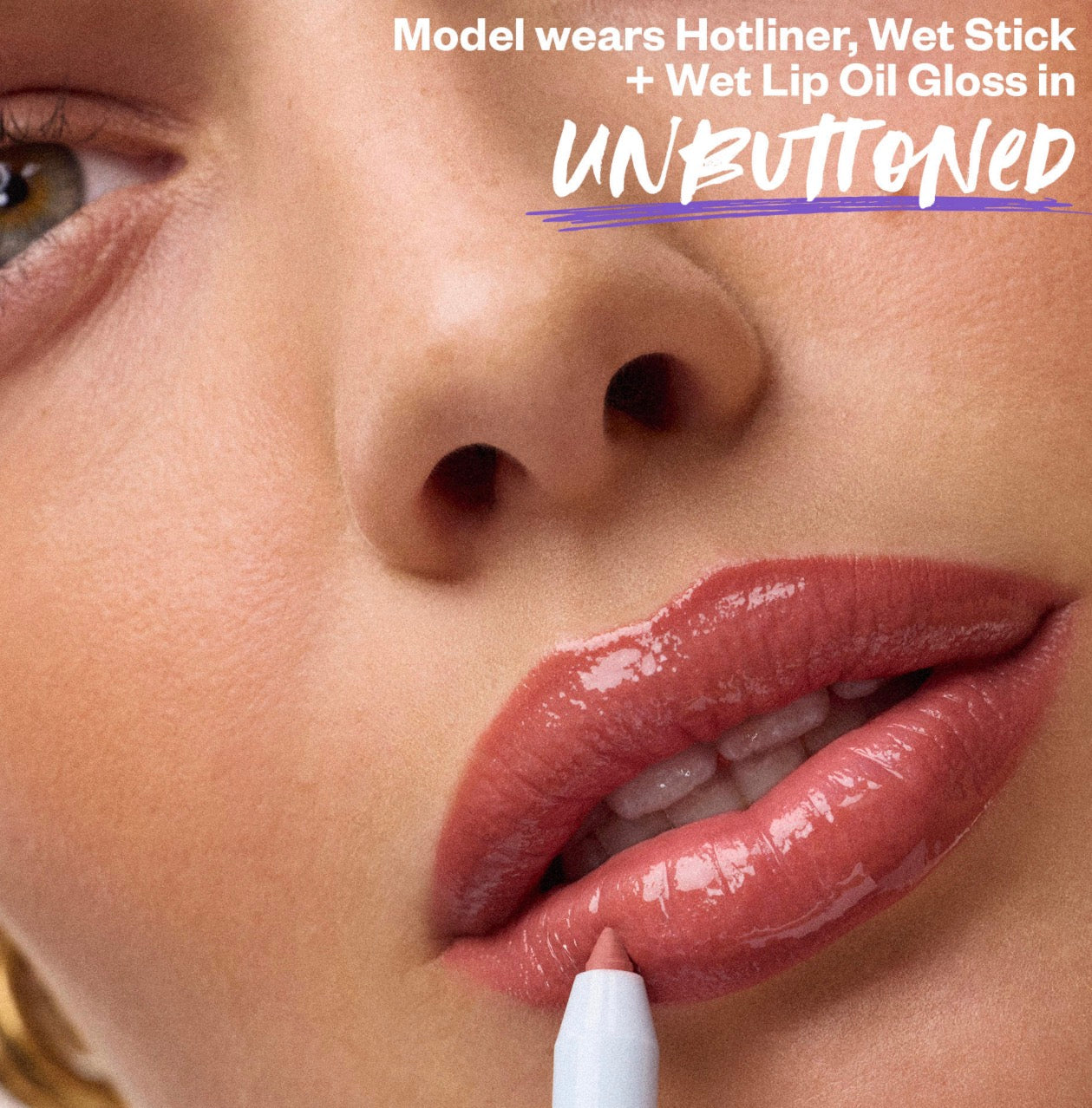 Kosas 
Unbuttoned Lip Liner, Lipstick, and Gloss Gift Set
