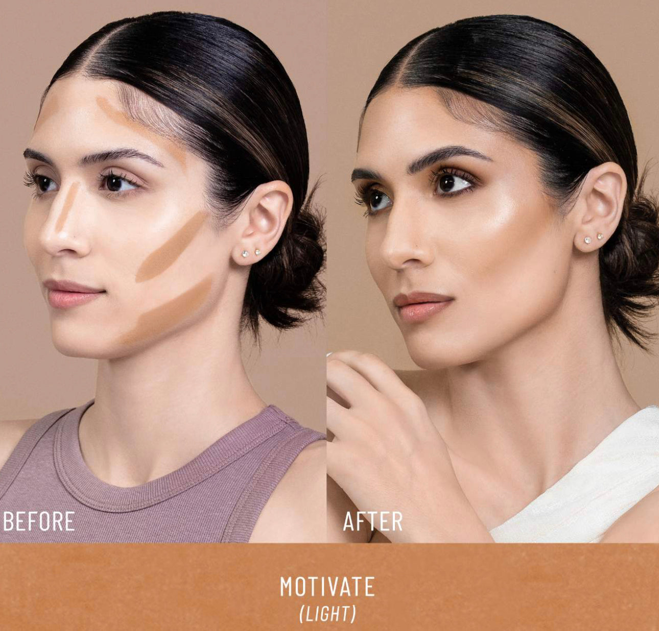 LYS Beauty 
No Limits Cream Bronzer and Contour Stick contorno y bronzer en barra