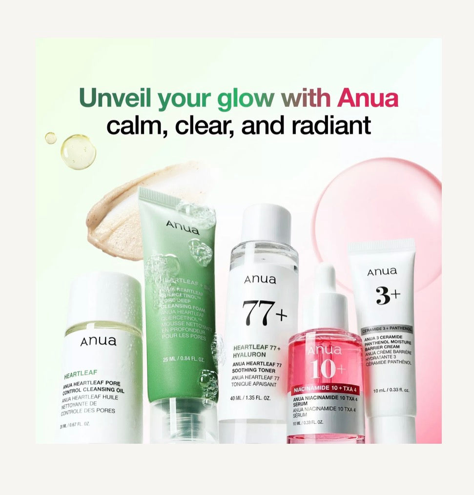 ANUA
5-Step Glass Skin Routine Set
