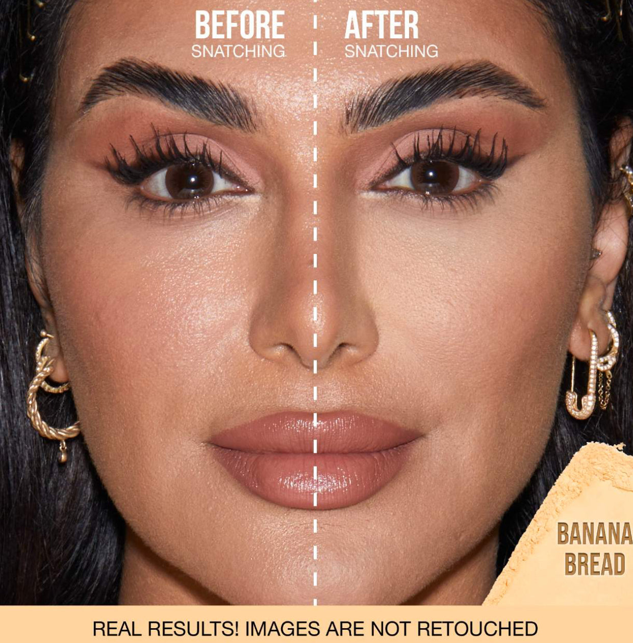 HUDA BEAUTY 
Easy Bake and Snatch Pressed Talc-Free Brightening and Setting Powder