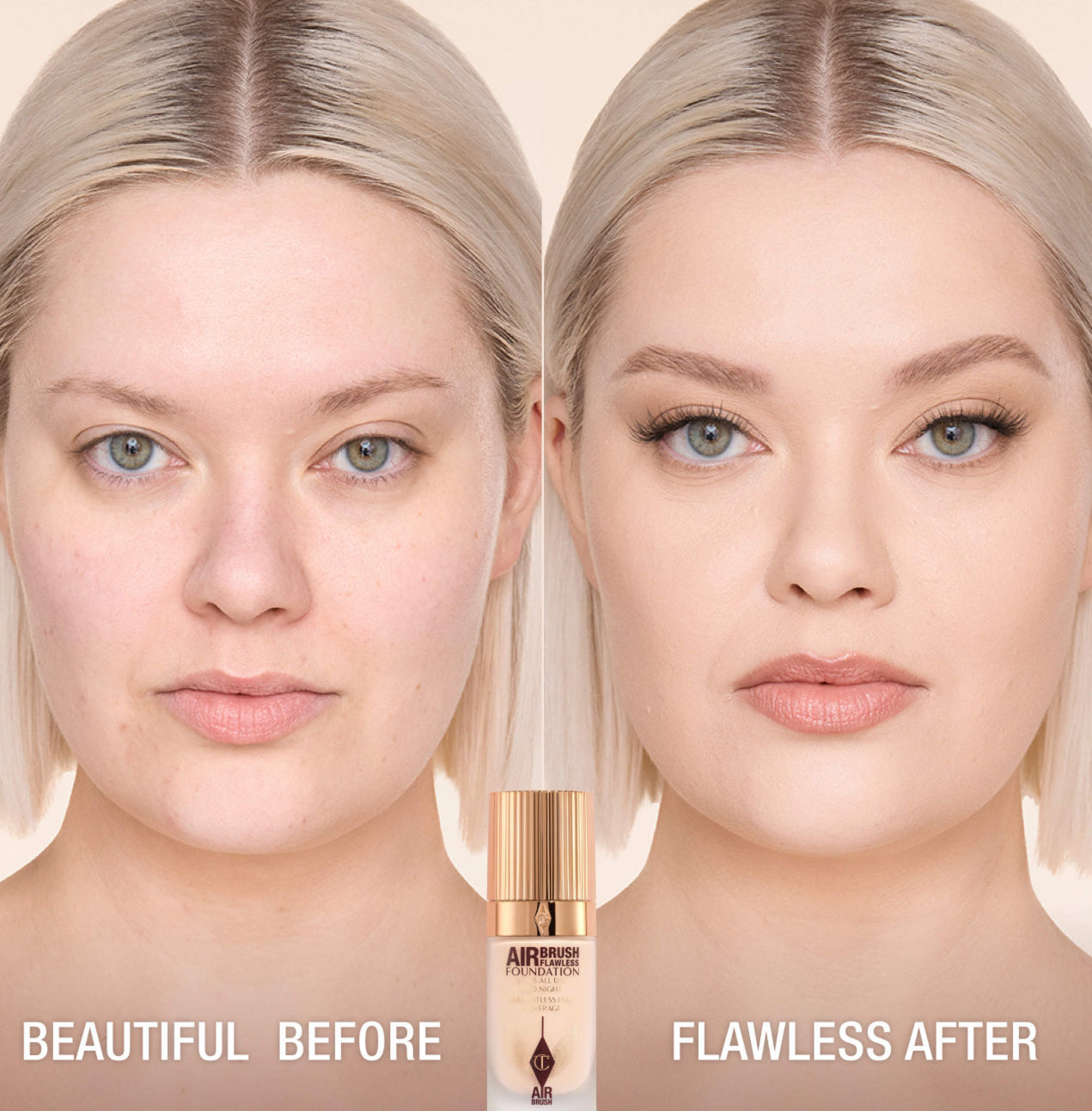 Charlotte Tilbury 
Airbrush Flawless Blurring & Matte Full Coverage Foundation