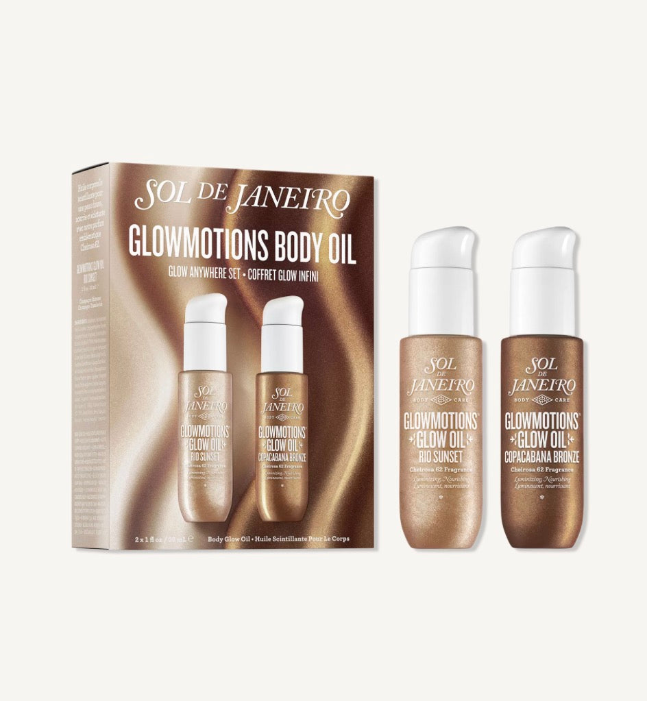 Glowmotions Body Oil Glow Anywhere Set