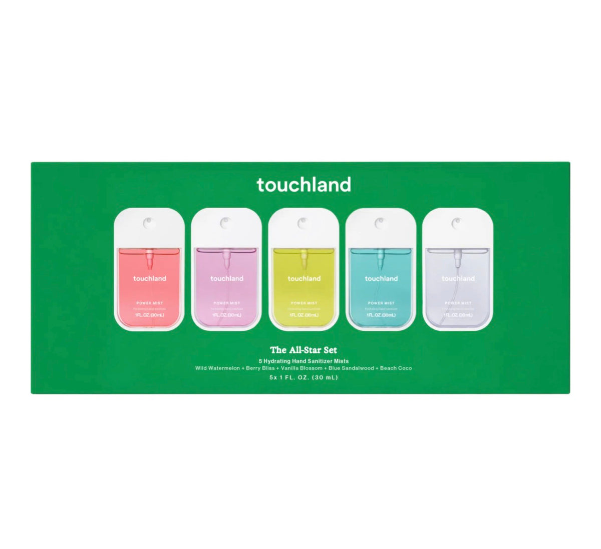 Touchland 
The All-Star Power Mist Hand Sanitizer Gift Set