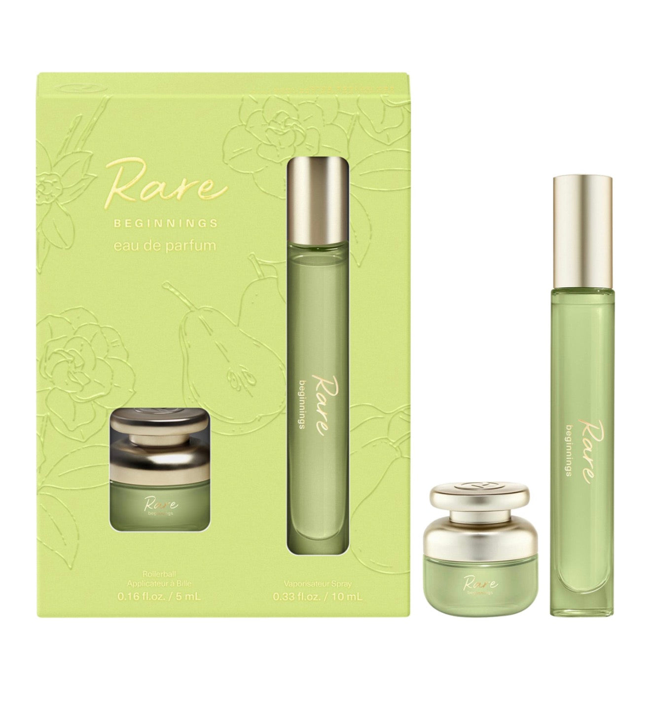 Rare Beauty by Selena Gomez 
Rare Beginnings Mini Eau de Parfum Travel & Replica Set