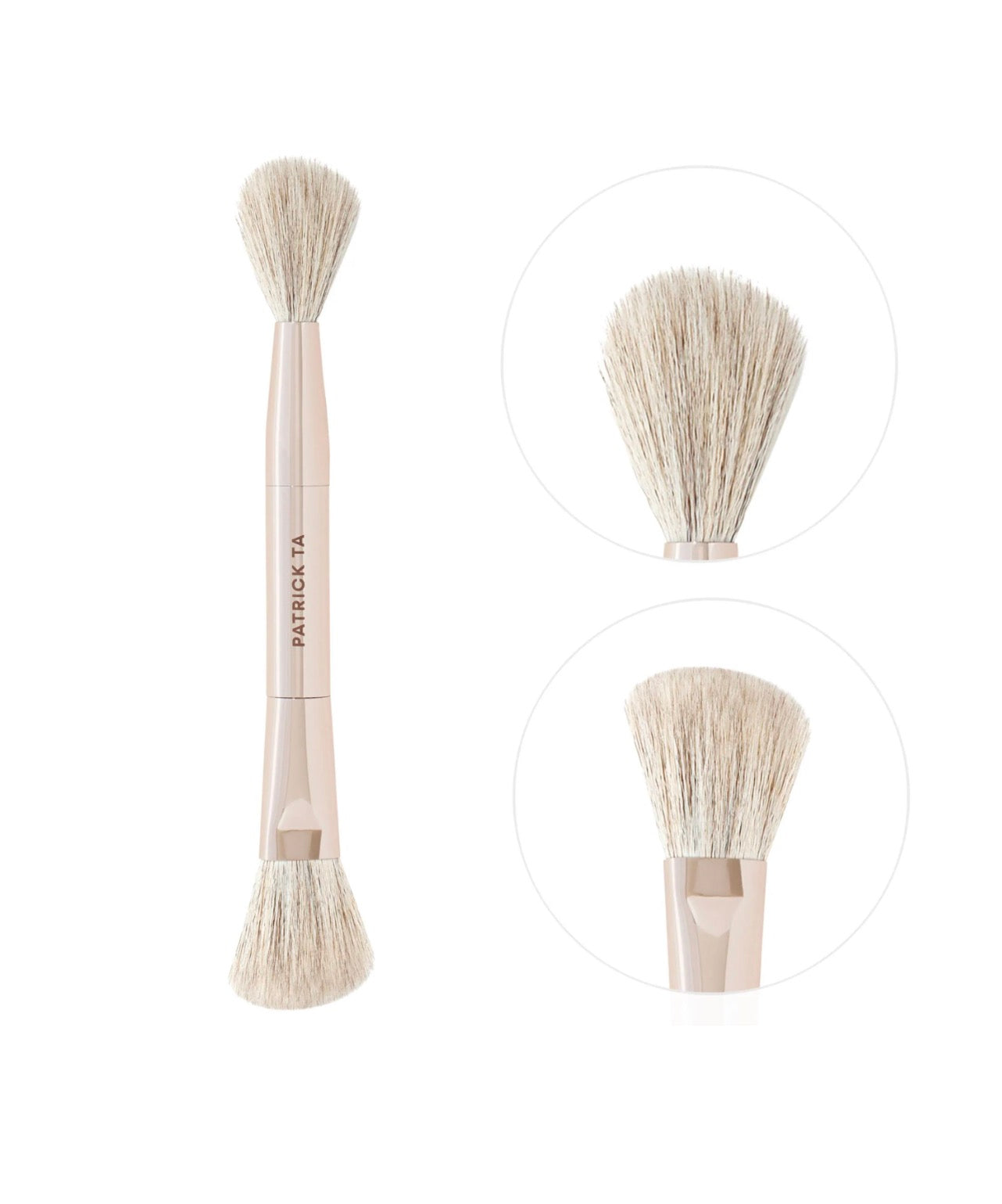 PATRICK TA 
Dual Ended Transition Blush Brush