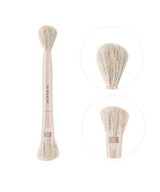 PATRICK TA 
Dual Ended Transition Blush Brush