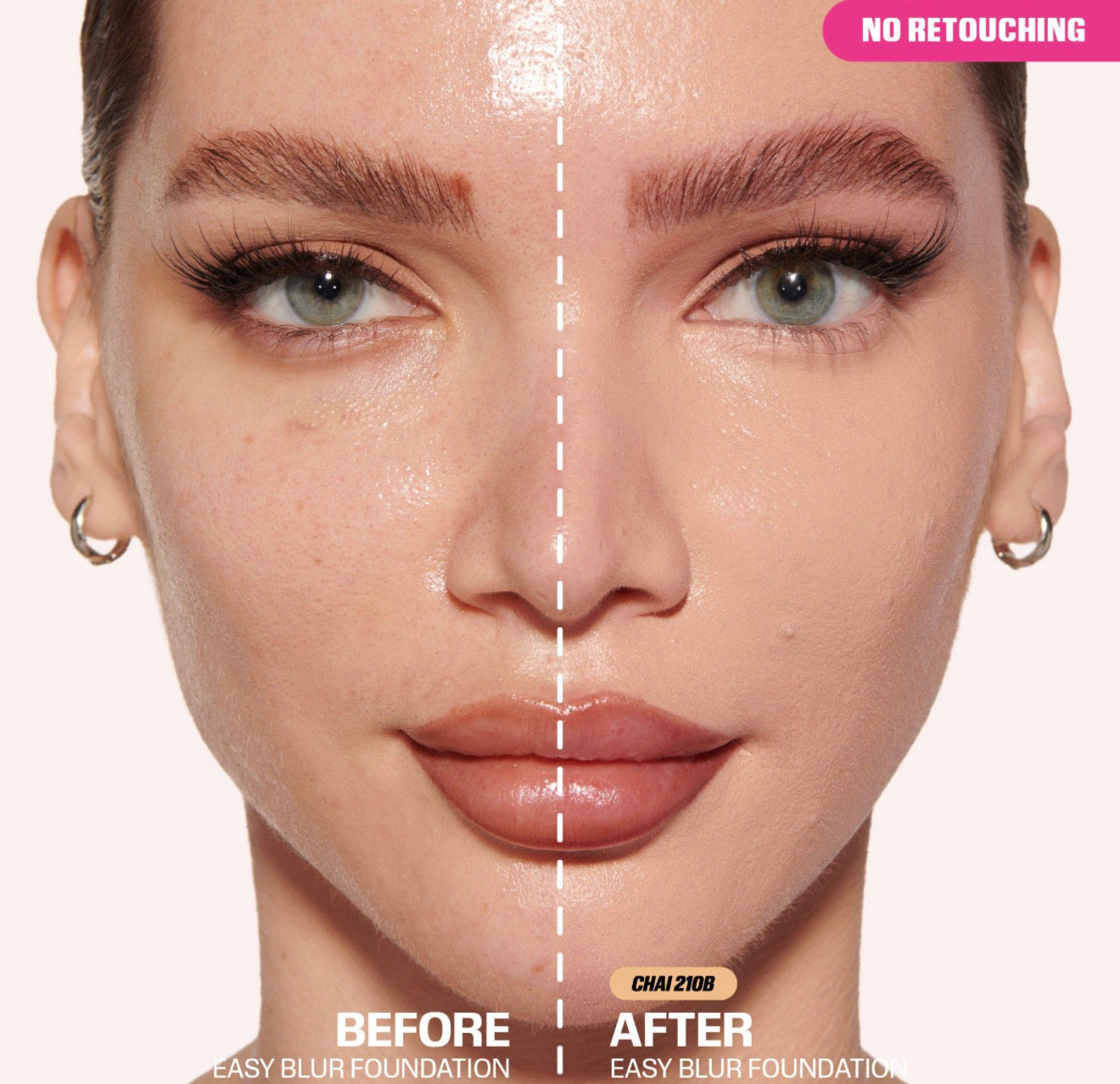 HUDA BEAUTY 
Easy Blur Natural Airbrush Foundation with Niacinamide