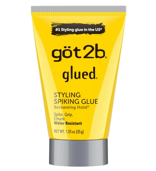 Got2 b glued Got2b Gel para Dar Estilo Al Cabello Pegado Prueba de 1.25 oz y Tamaño de