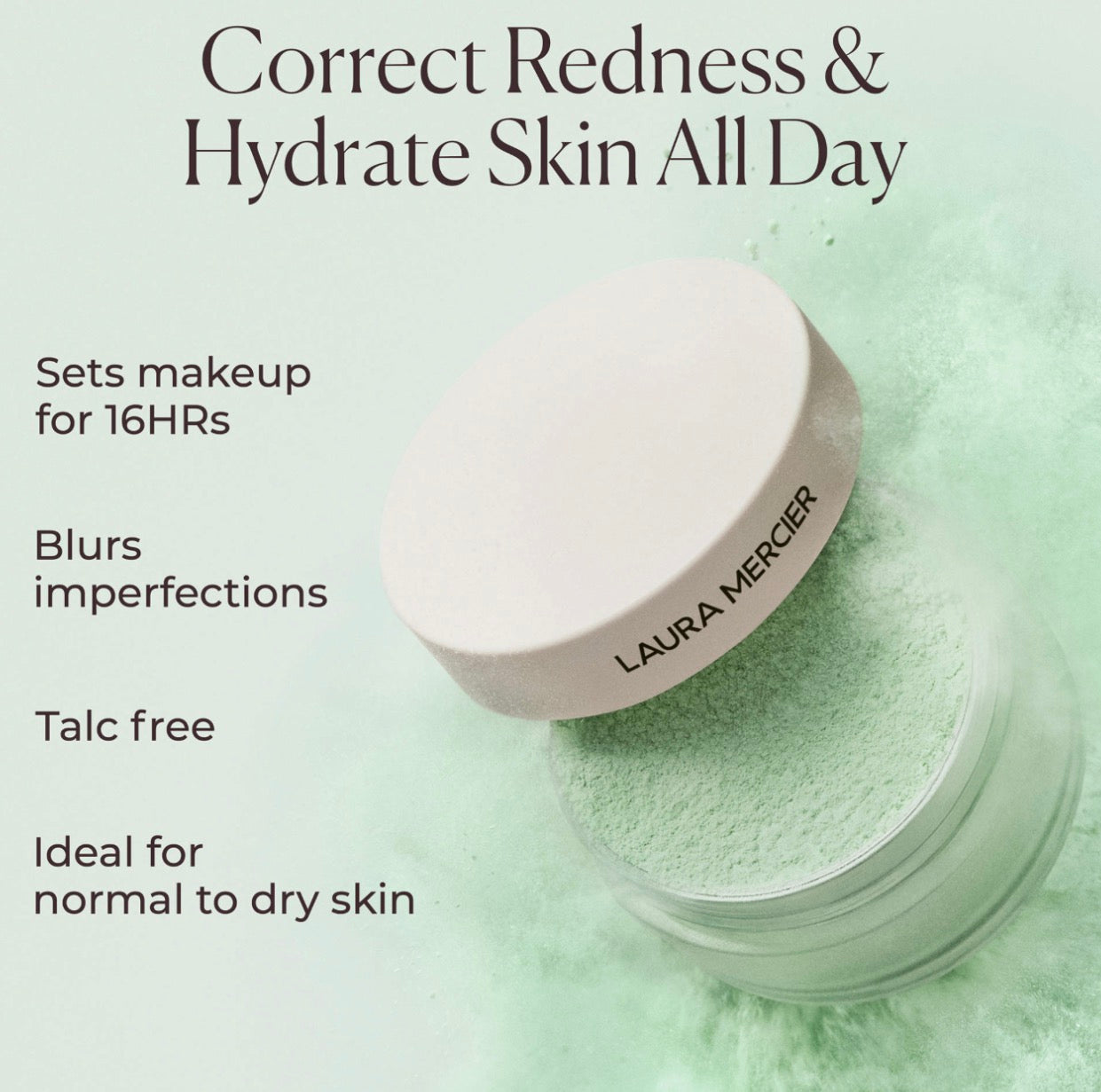 Laura Mercier 
Ultra-Blur Talc-Free Longwearing Translucent Loose Setting Powder