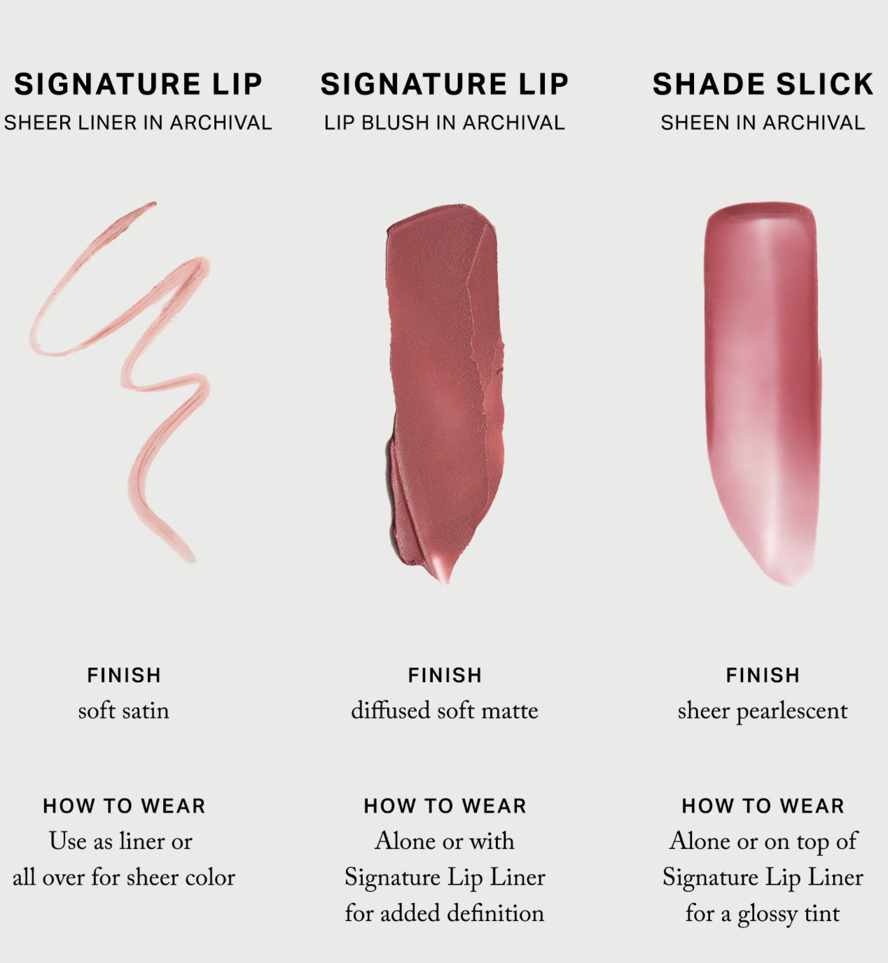 MERIT 
The Archival Lip Essentials Gift Set