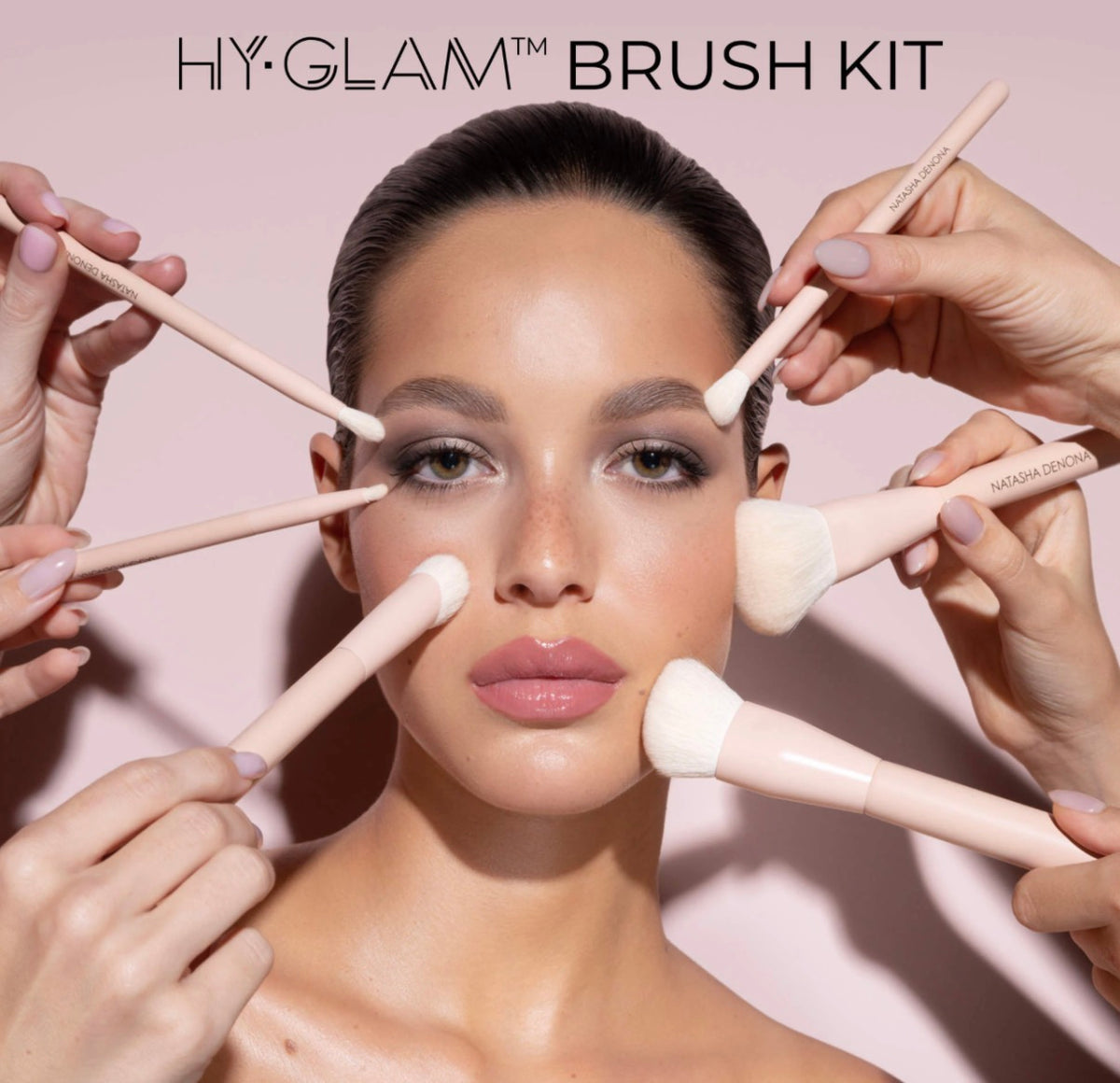 NATASHA DENONA 
HY-GLAM™ Cosmetic Brush Kit
