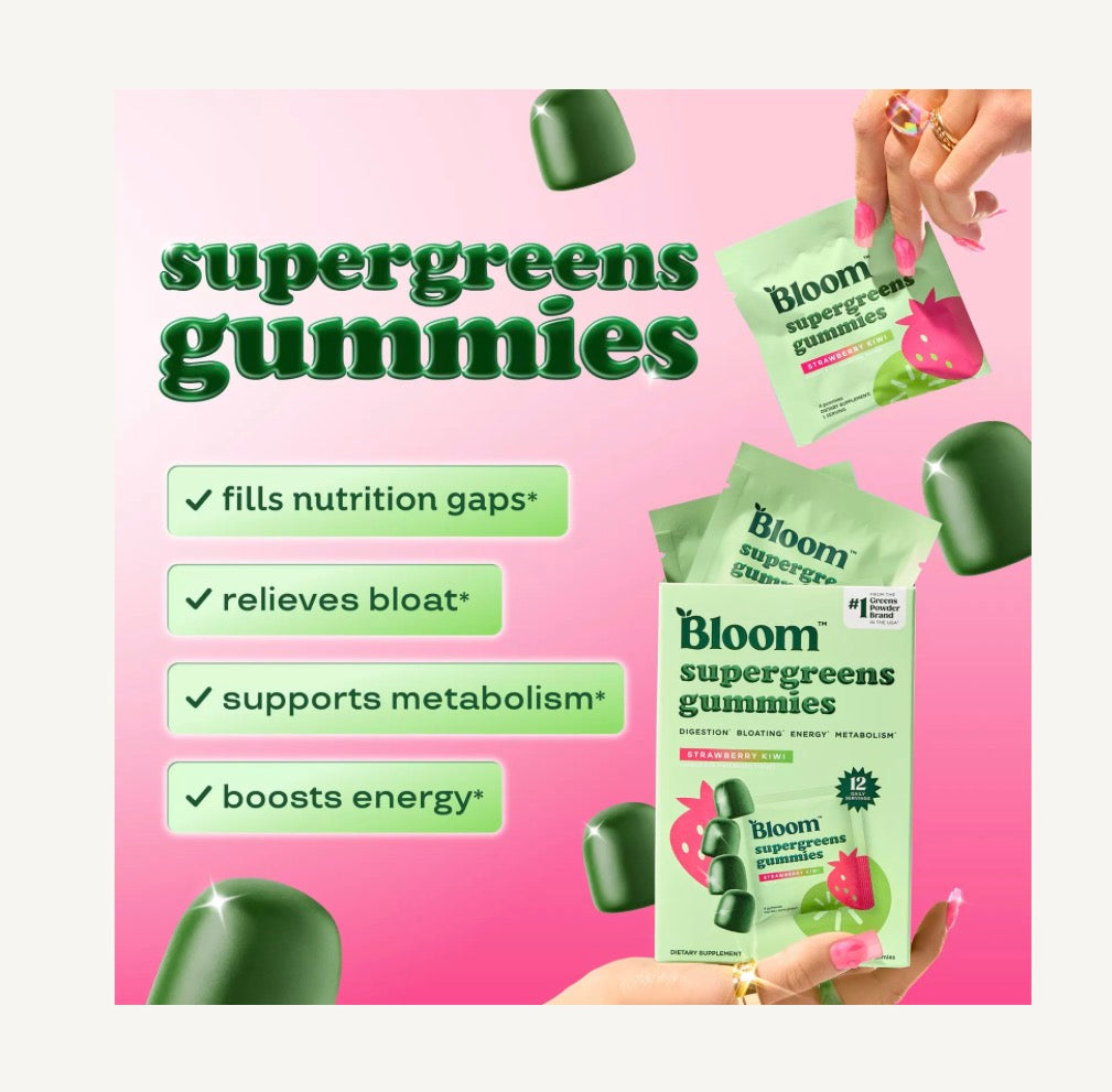 Supergreens Gummies Bloom