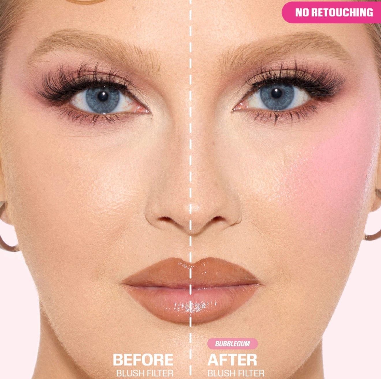 HUDA BEAUTY 
Rubor Filter Soft Glow Liquid Blush