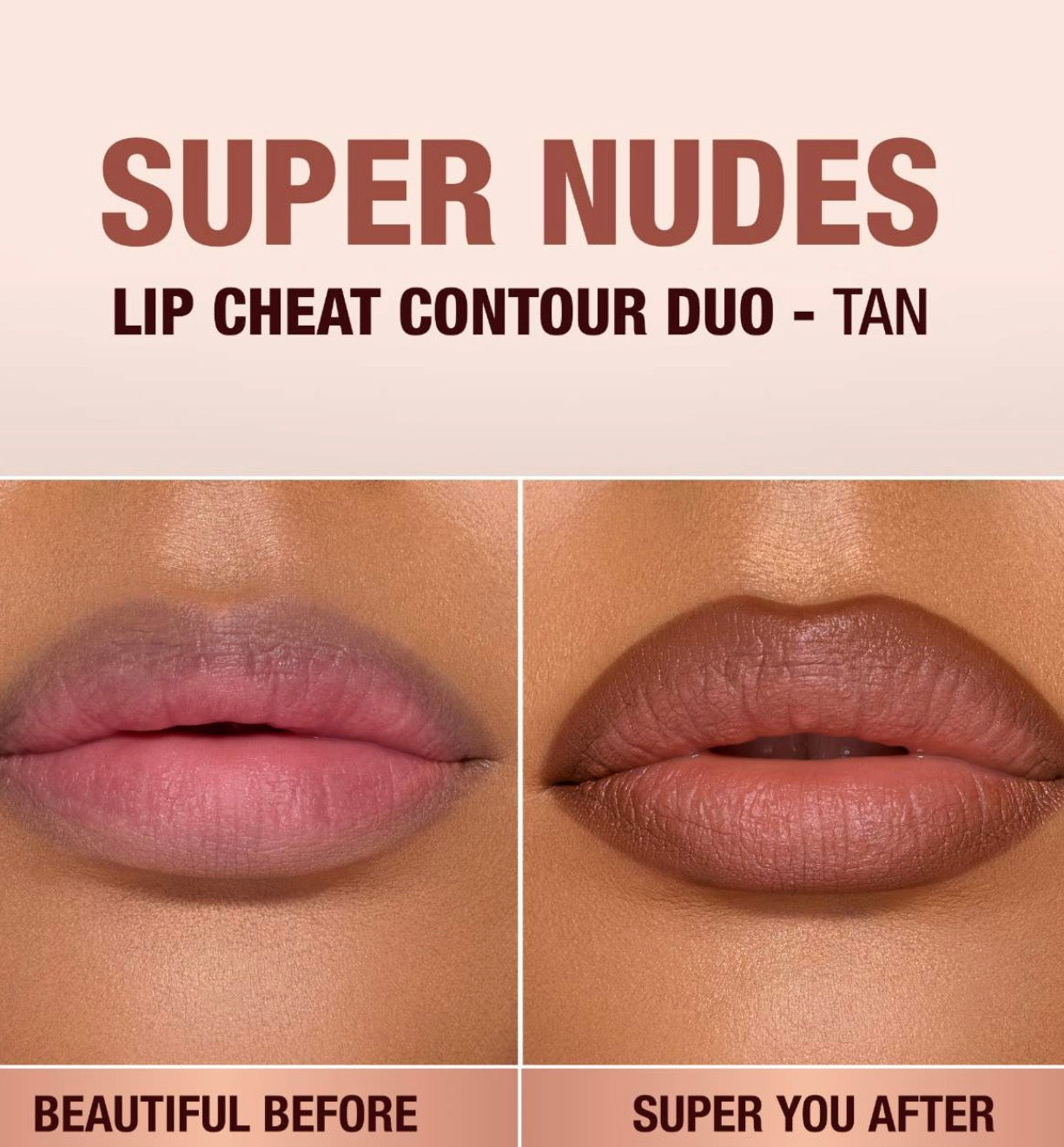 Charlotte Tilbury 
Super Nudes Lip Cheat Contour Duo Lip Liner