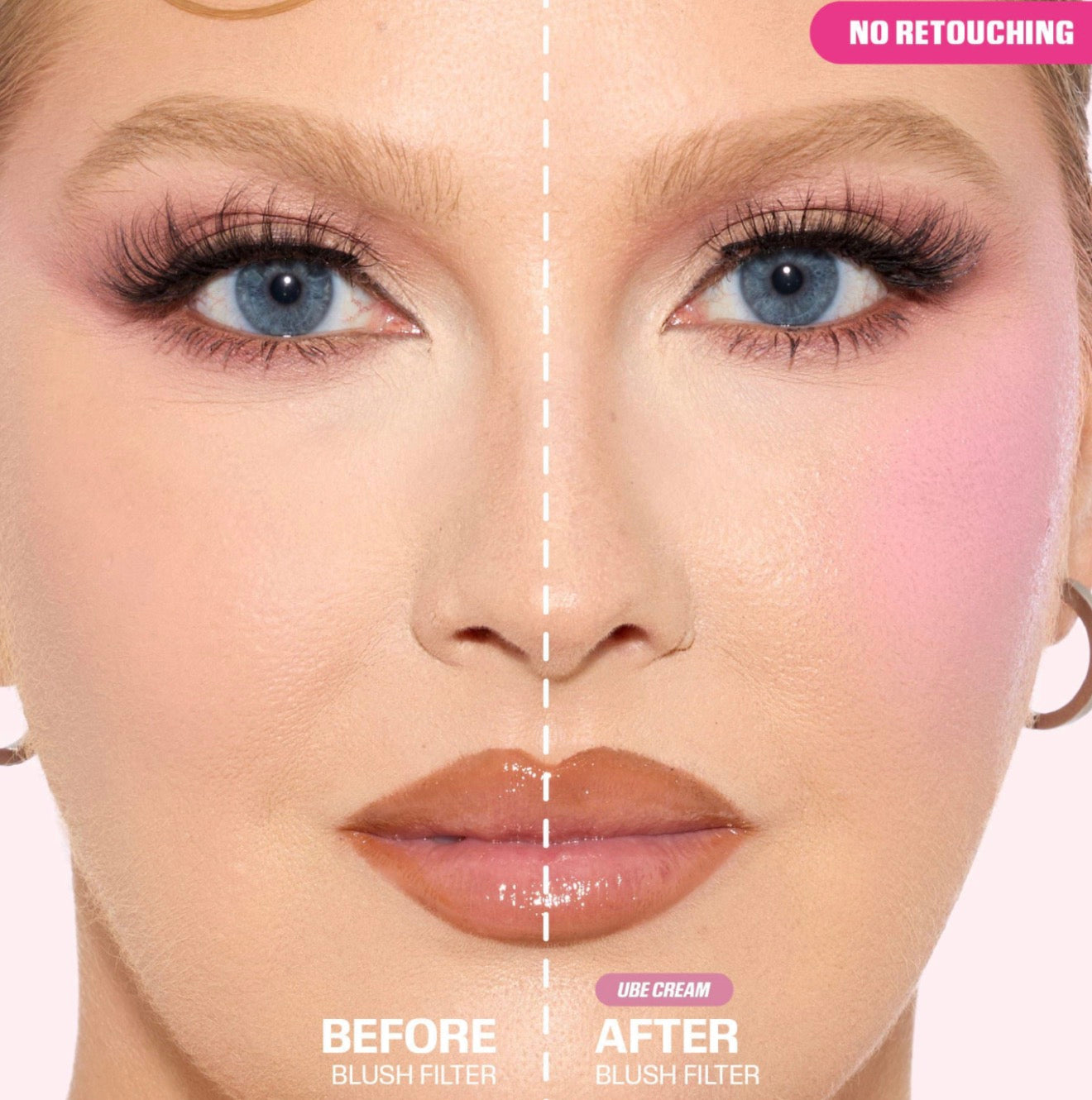 HUDA BEAUTY 
Rubor Filter Soft Glow Liquid Blush