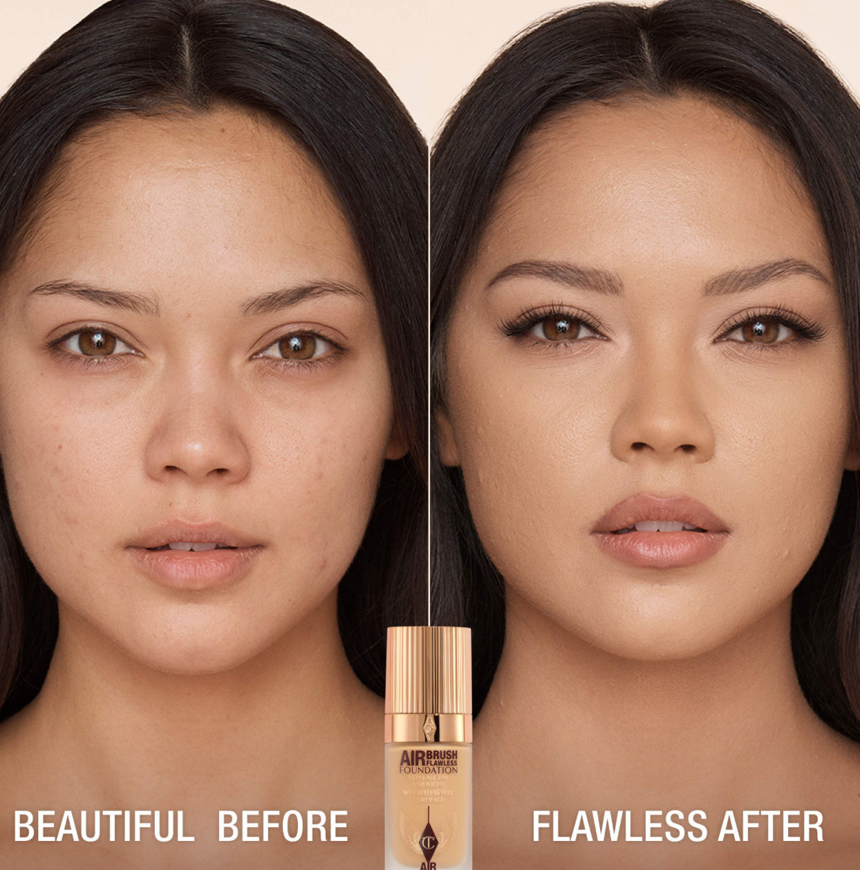 Charlotte Tilbury 
Airbrush Flawless Blurring & Matte Full Coverage Foundation
