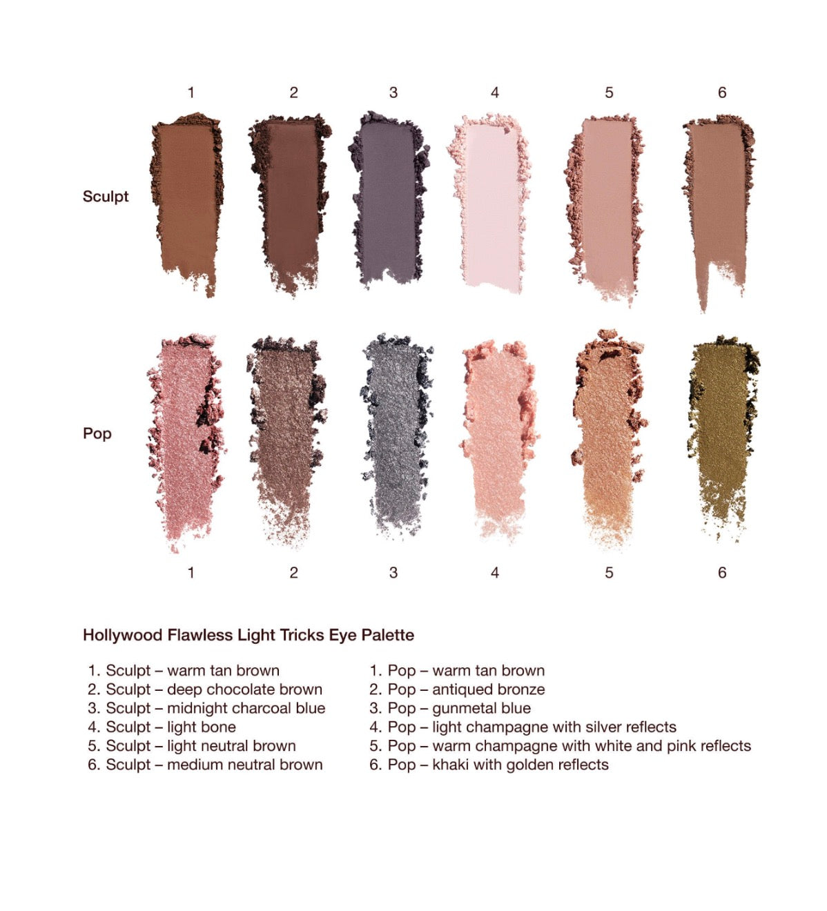 Charlotte Tilbury 
Hollywood Flawless Light Tricks Eyeshadow Palette
