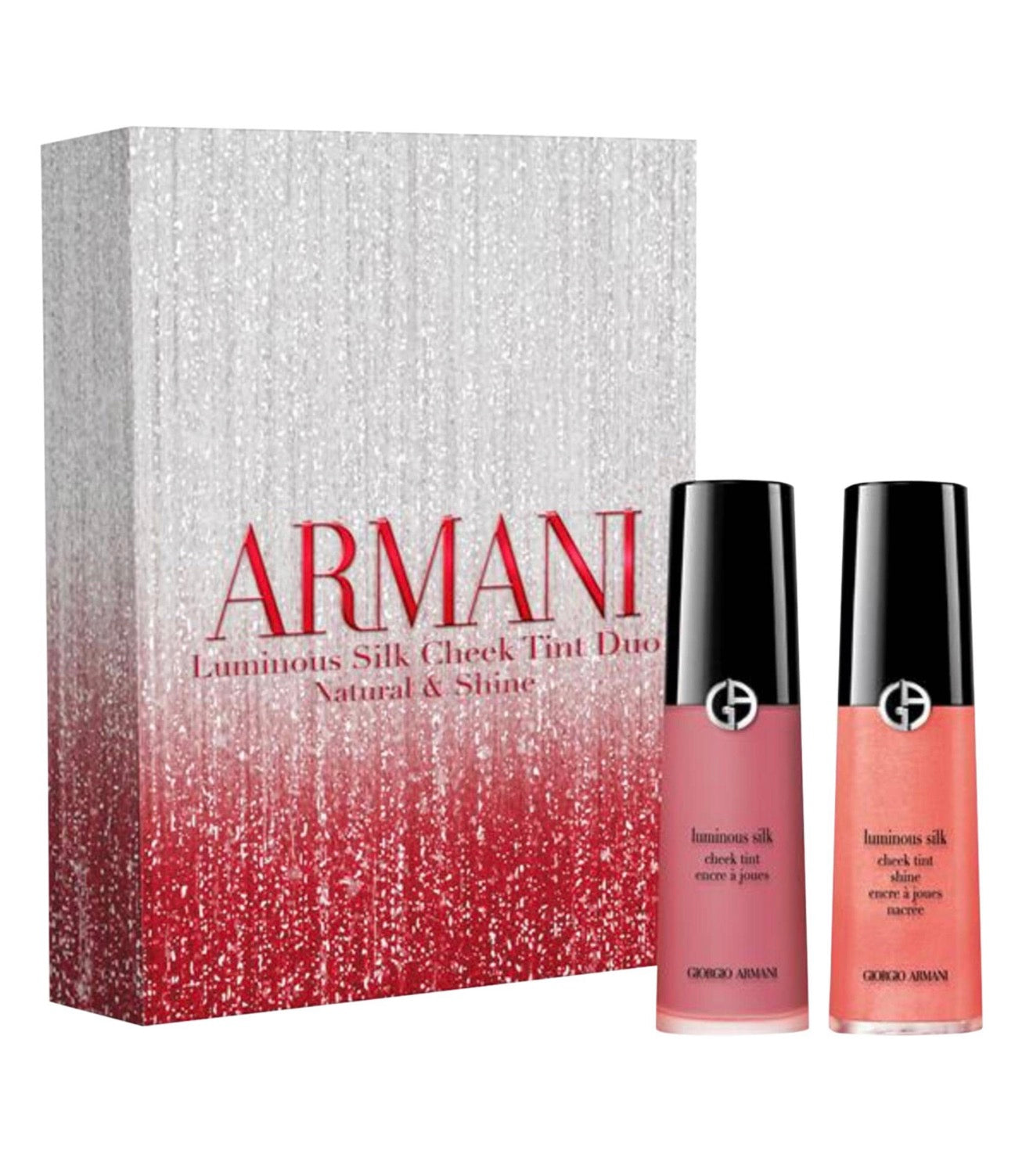 Armani Beauty 
Luminous Silk Cheek Tint Liquid Blush Duo Set