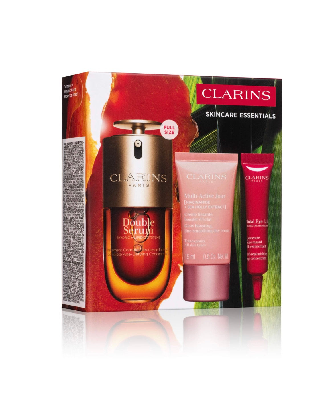 Clarins 
Anti Aging Skincare Essentials Set