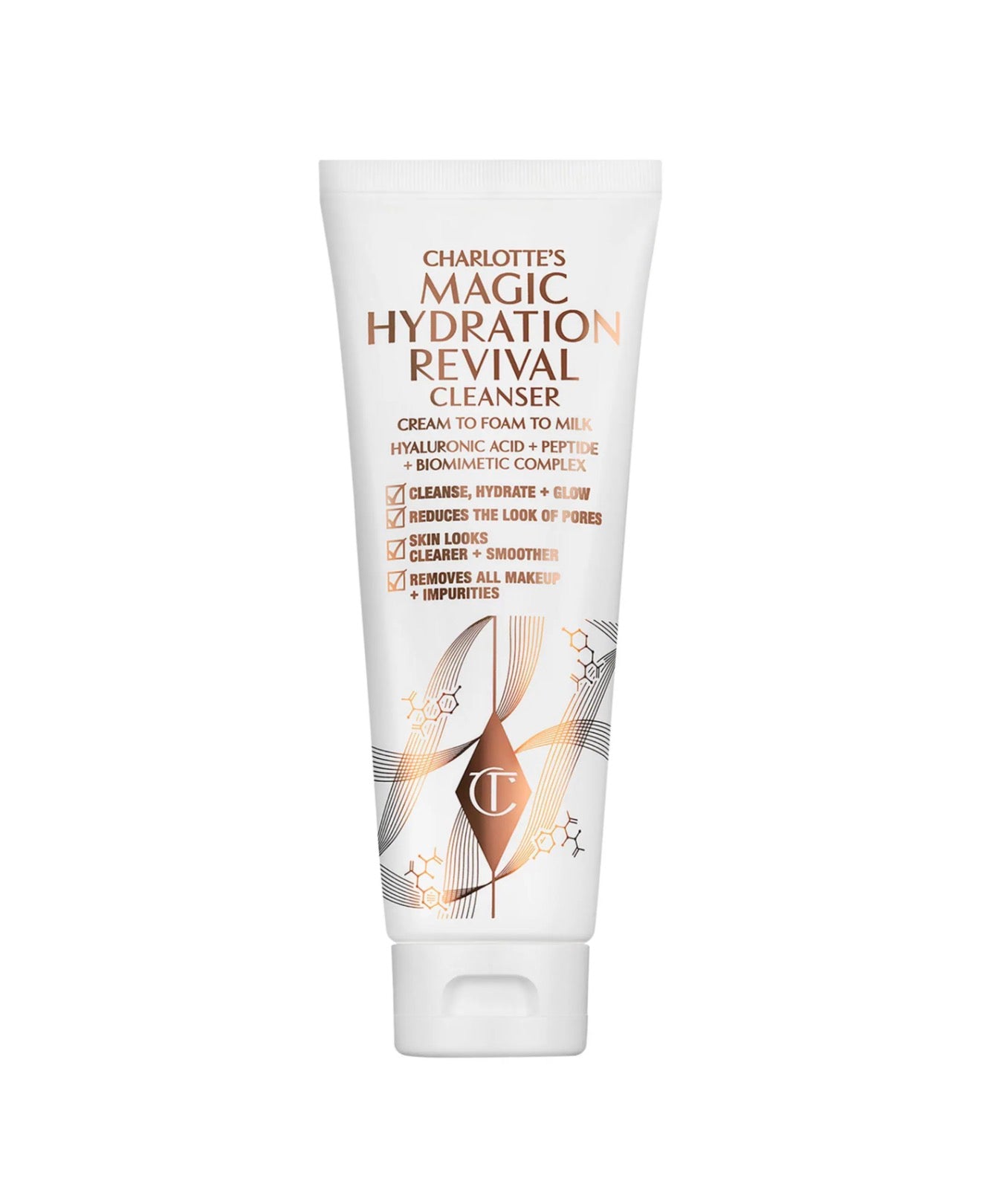 Charlotte Tilbury 
Magic Revival Foaming Gentle Cleanser with Hyaluronic Acid