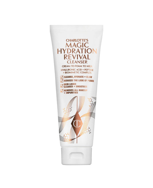 Charlotte Tilbury 
Magic Revival Foaming Gentle Cleanser with Hyaluronic Acid