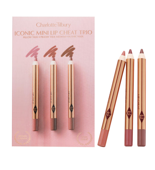 Charlotte Tilbury 
Mini Iconic Lip Cheat Lip Liner Trio