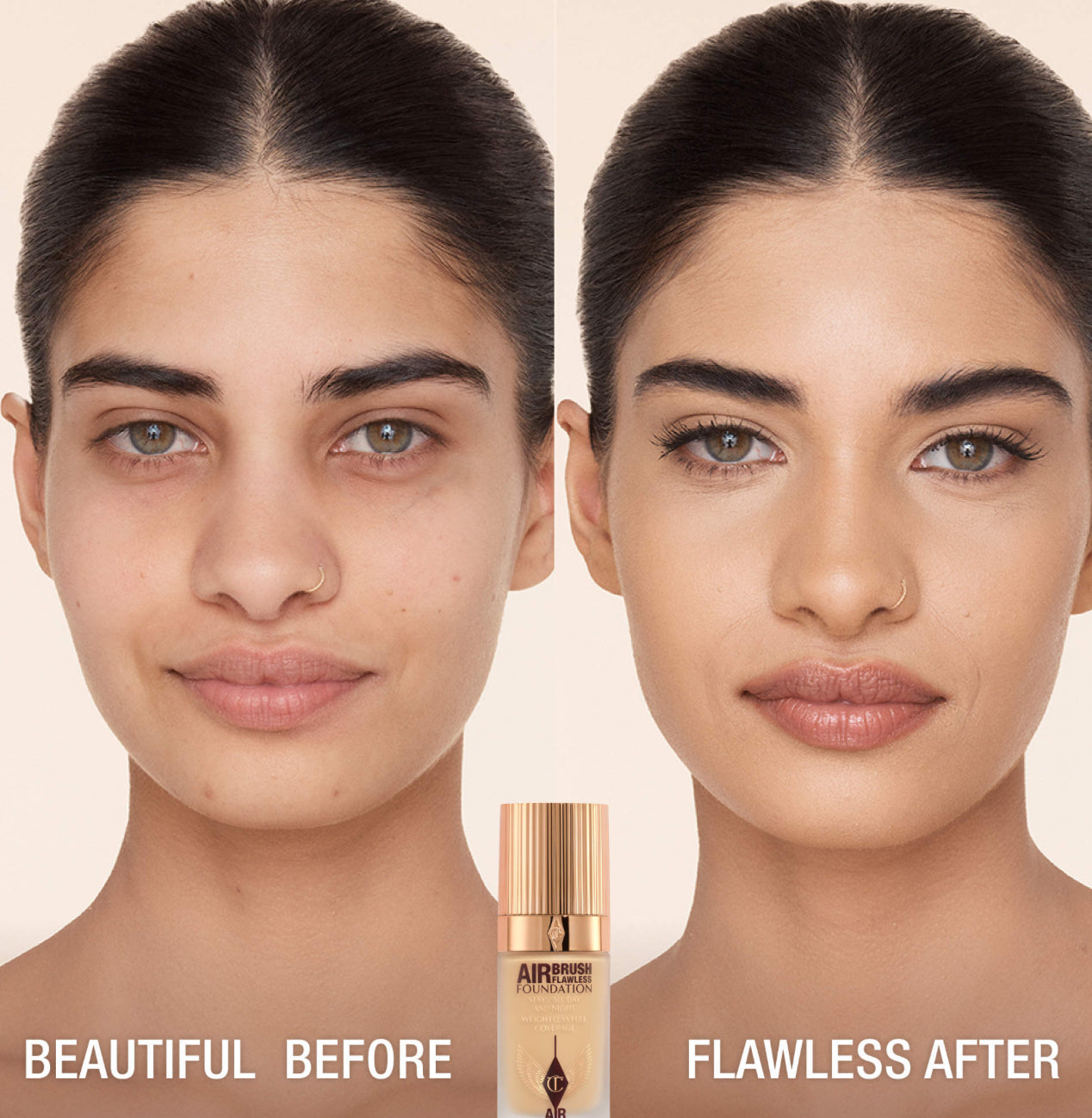 Charlotte Tilbury 
Airbrush Flawless Blurring & Matte Full Coverage Foundation