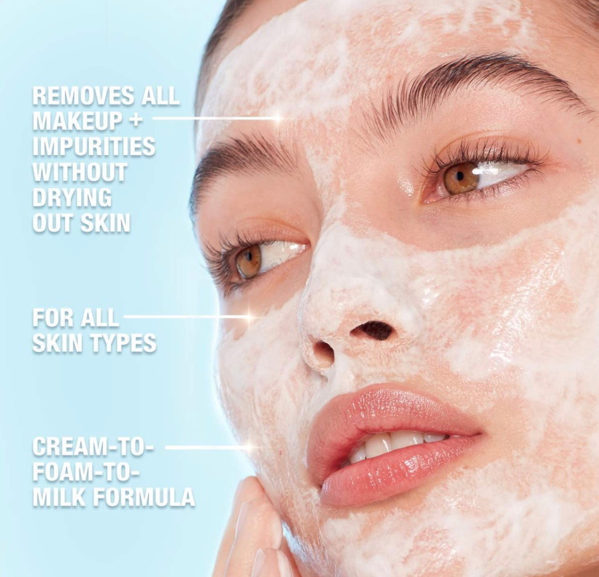 Charlotte Tilbury 
Magic Revival Foaming Gentle Cleanser with Hyaluronic Acid