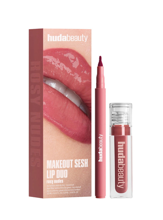 HUDA BEAUTY 
Make Out Sesh Lip Duos