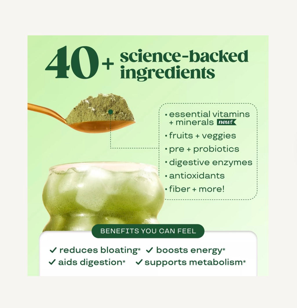 Greens and Superfoods Powder Bloom