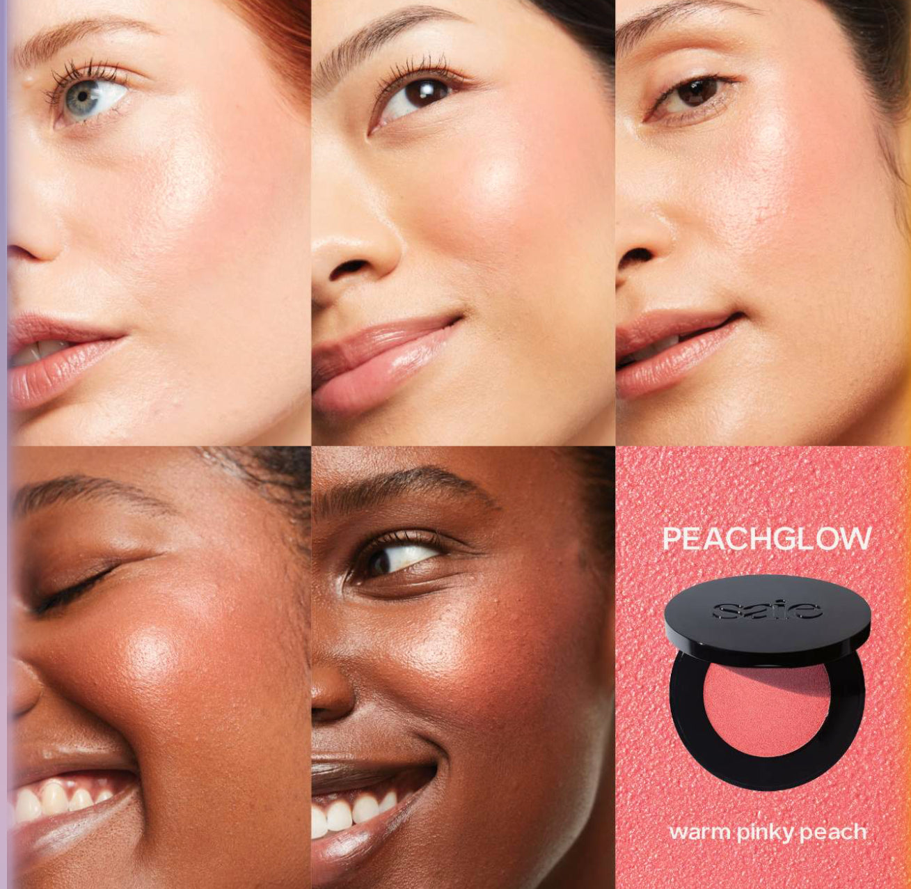 Saie 
Glow Sculpt Multi-Use Cream Highlighting Blush rubor