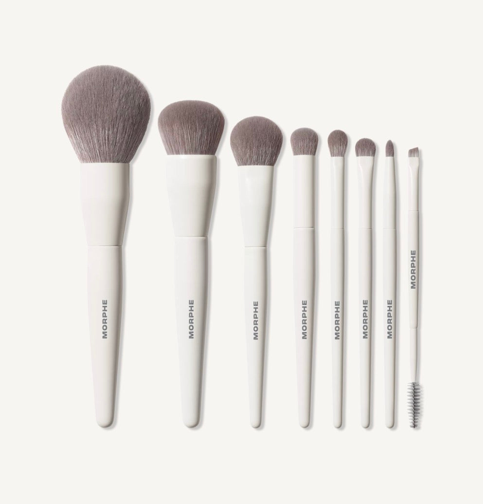 Best of Blends 8-Piece Face & Eye Brush Set Morphe set brochas