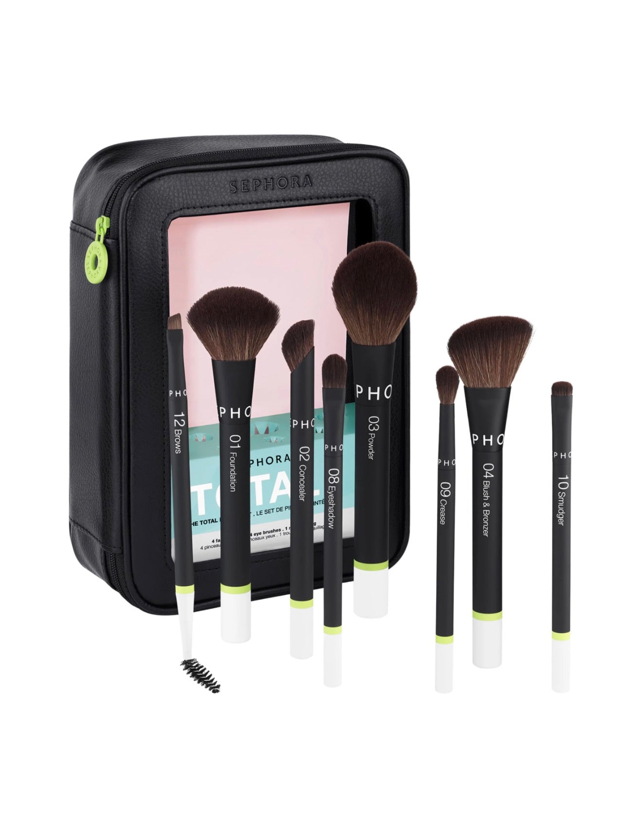 SEPHORA COLLECTION 
The Total Brush Set