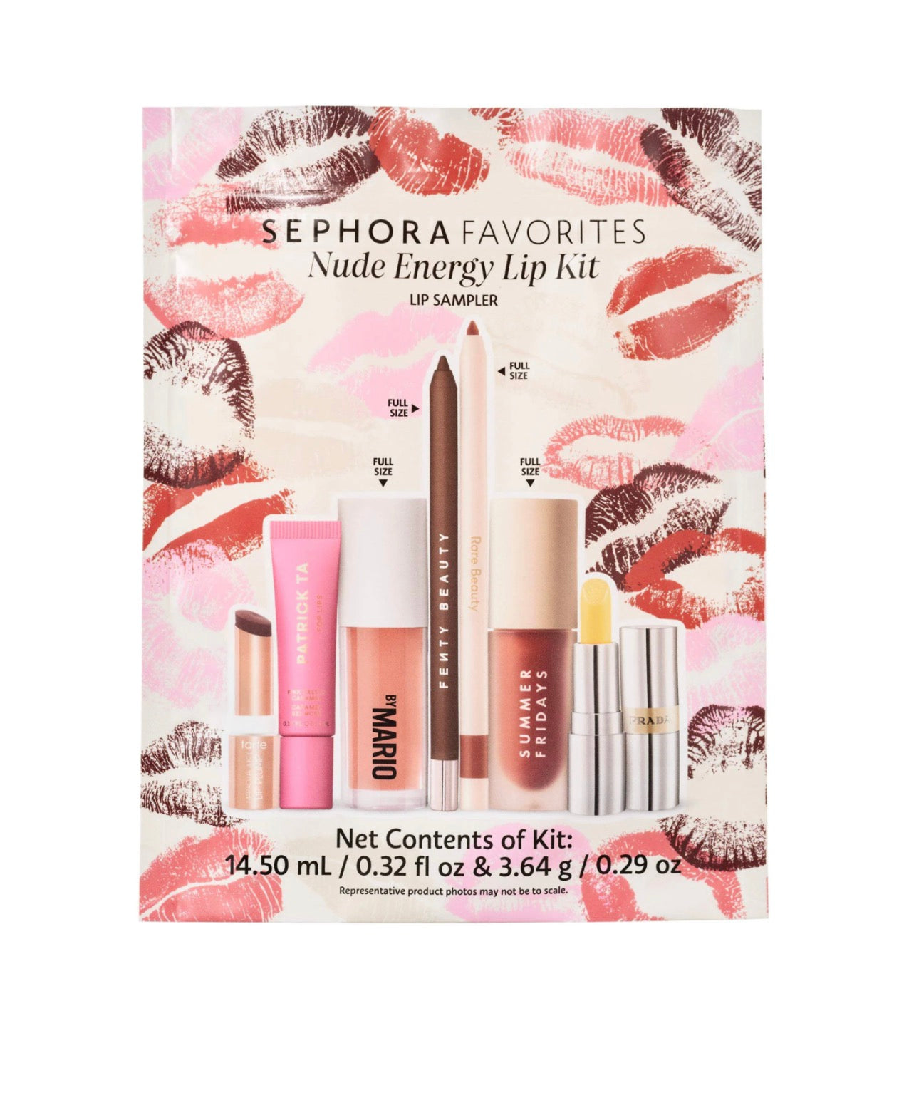 Sephora Favorites 
Nude Energy Lip Kit Makeup Set