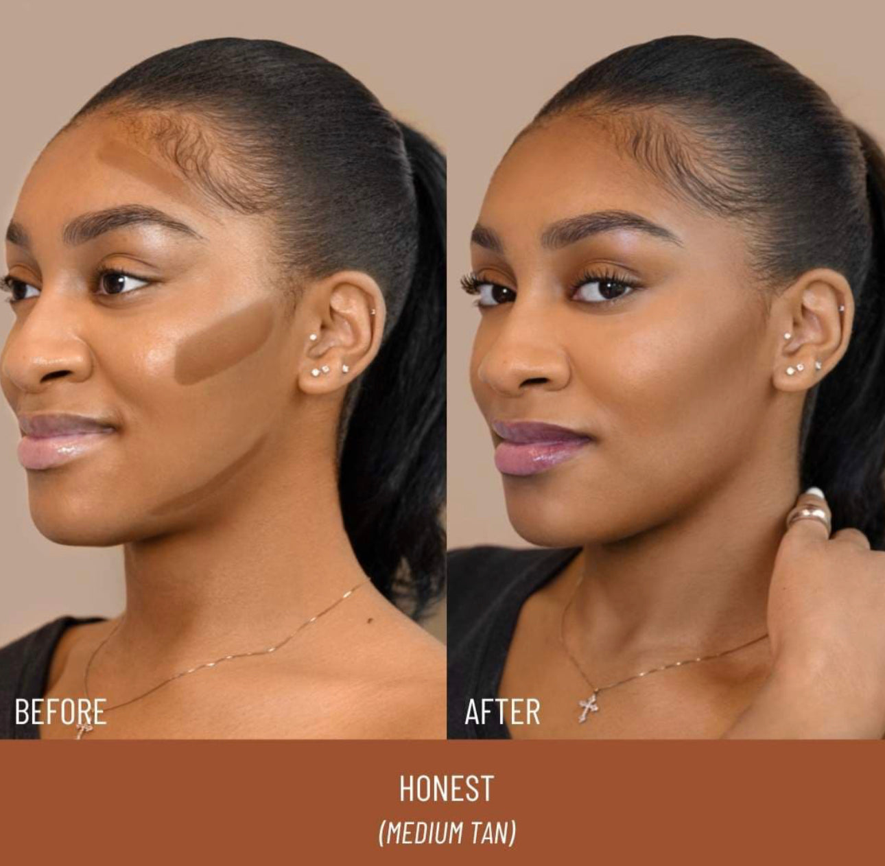 LYS Beauty 
No Limits Cream Bronzer and Contour Stick contorno y bronzer en barra