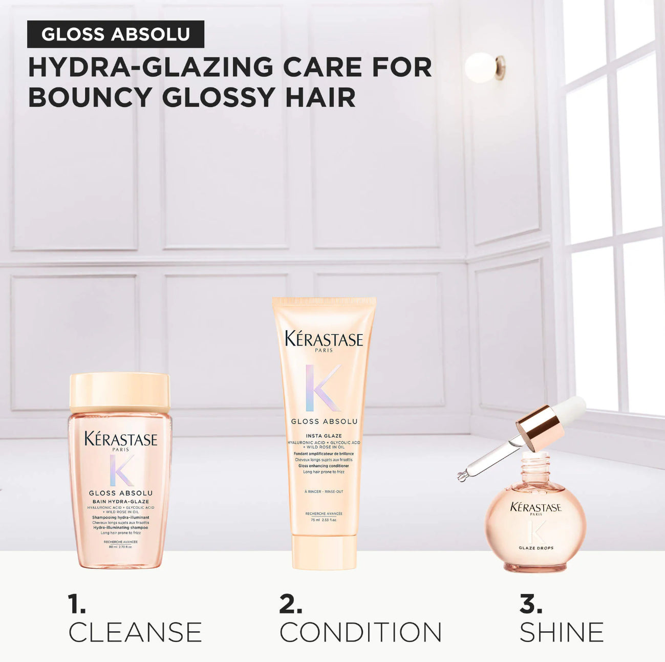 Kérastase 
Gloss Absolu Anti-Frizz Discovery Gift Set