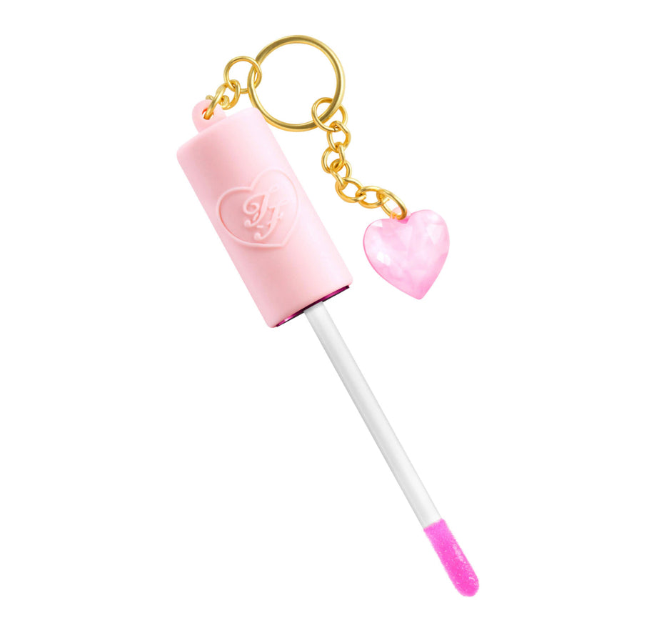 Charmed Life Set: Maximum Plump Lip Gloss & Key Chain Brillo de labios Too Faced