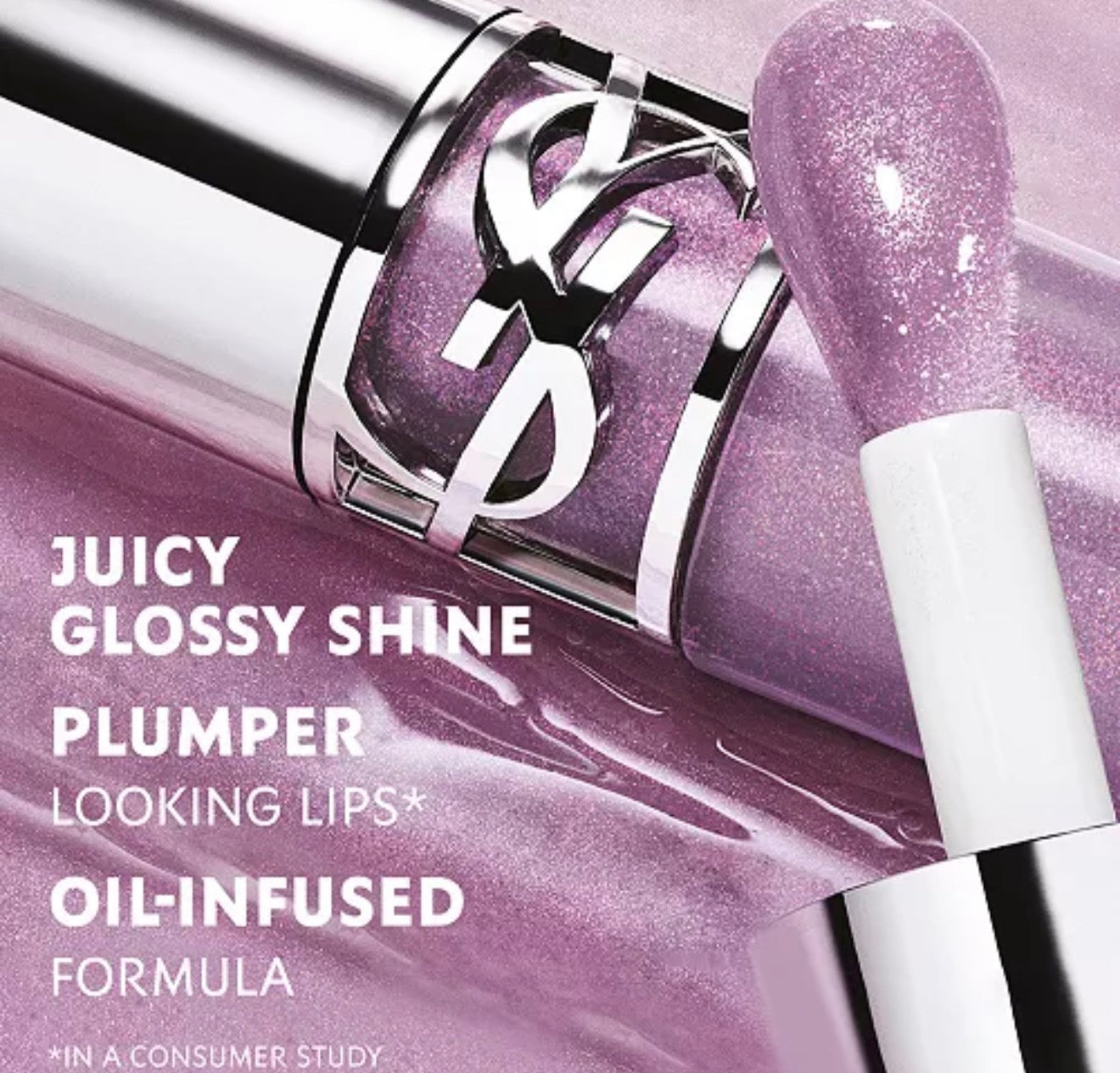 Yves Saint Laurent FULL SIZE 
2 piezas. Set de regalo Loveshine Plumping Lip Oil Gloss y Lip Oil Stick