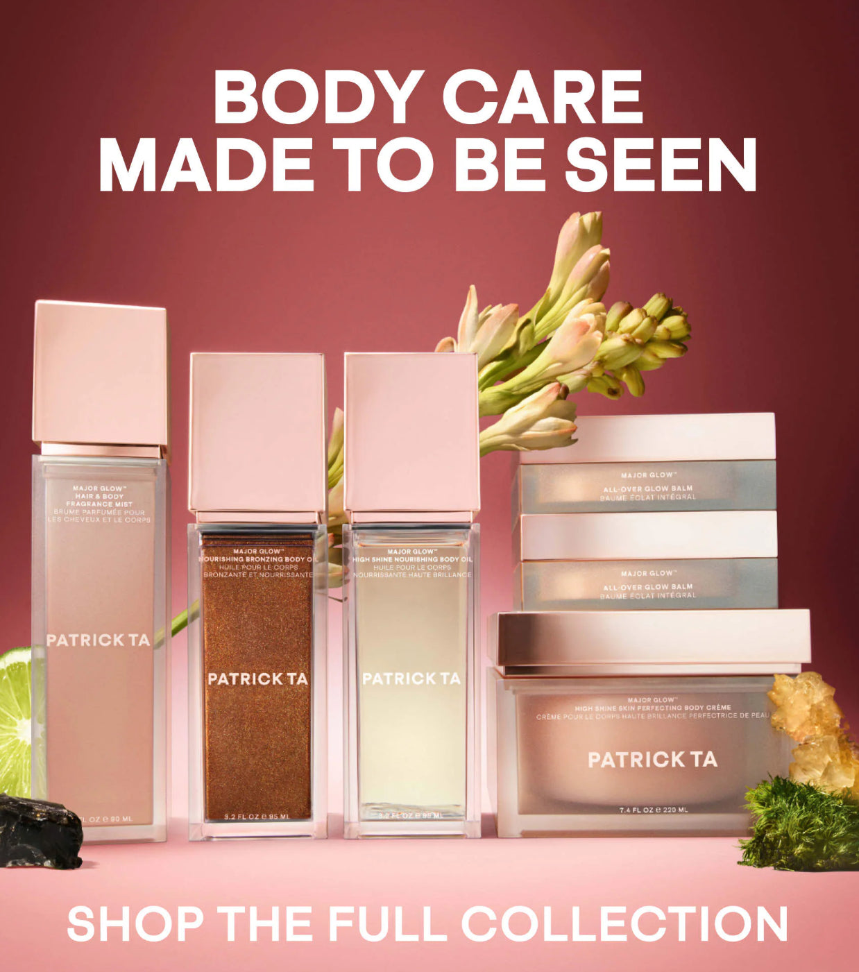 PATRICK TA 
Major Glow Hair & Body Fragrance Mist