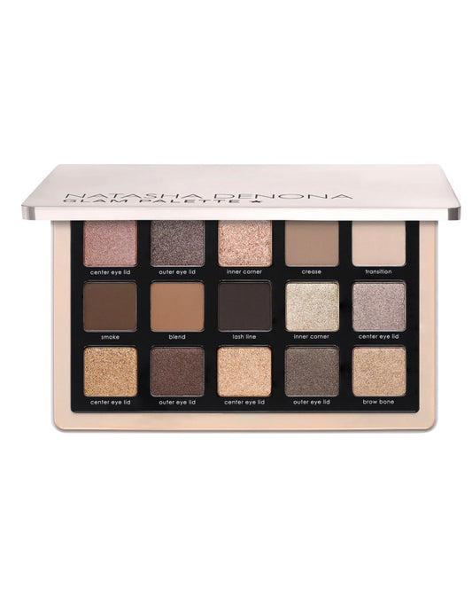 NATASHA DENONA Glam Eyeshadow Palette
Paleta de sombras de ojos Glam