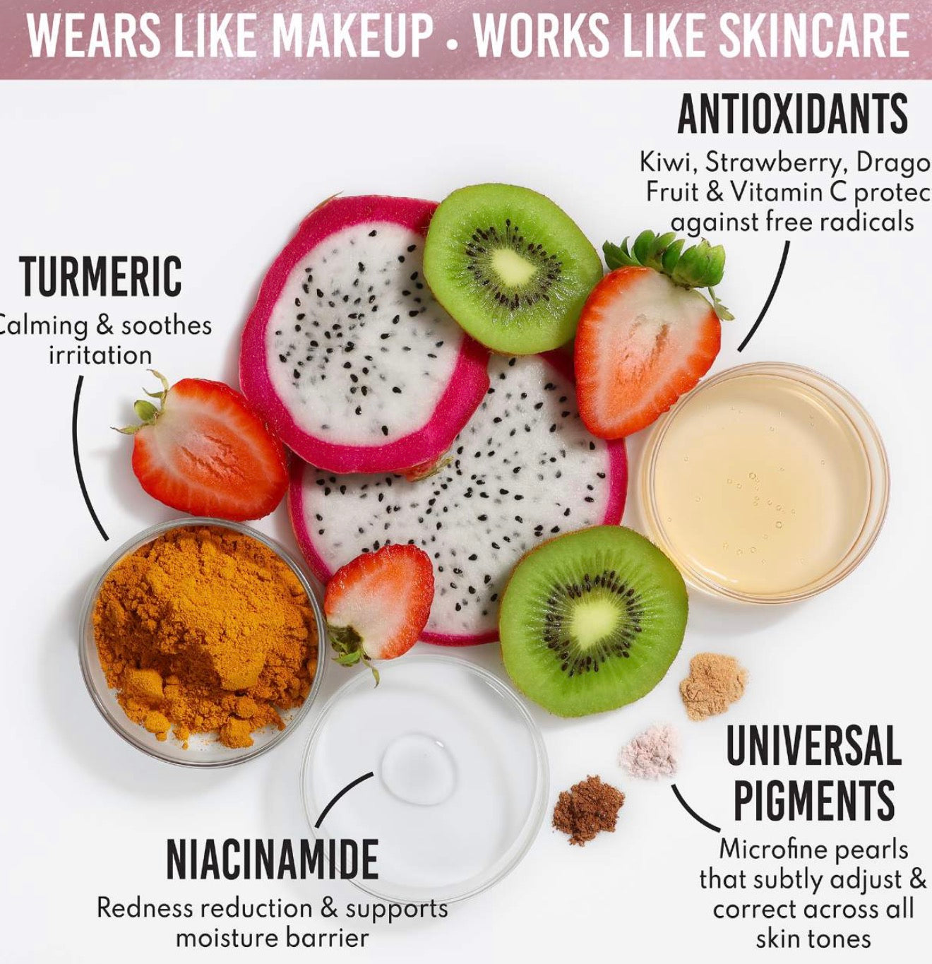 Belleza de Danessa Myricks 
Suero Yummy Skin Glow con ácido hialurónico y niacinamida