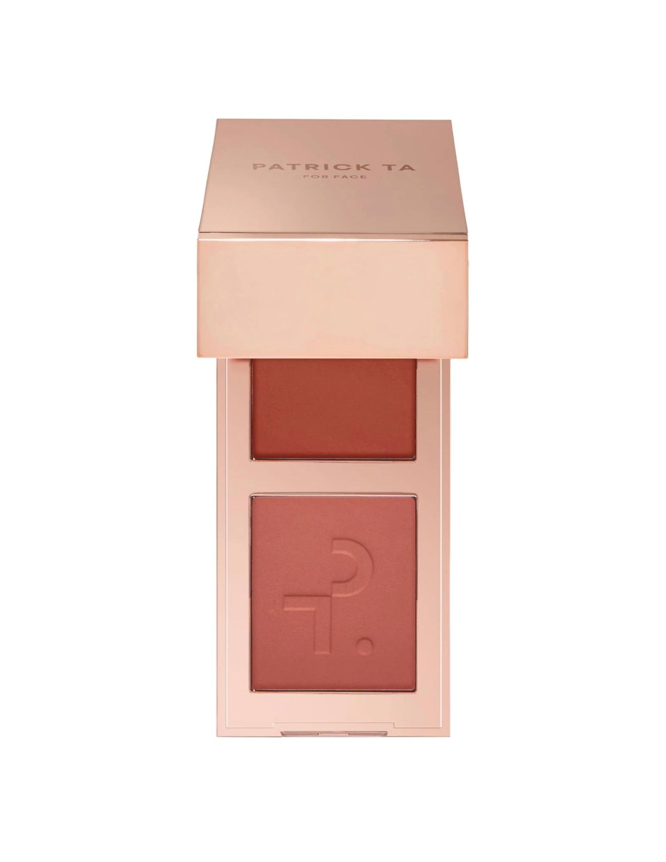 PATRICK TA 
Mini Major Headlines Double-Take Crème & Powder Blush Duo