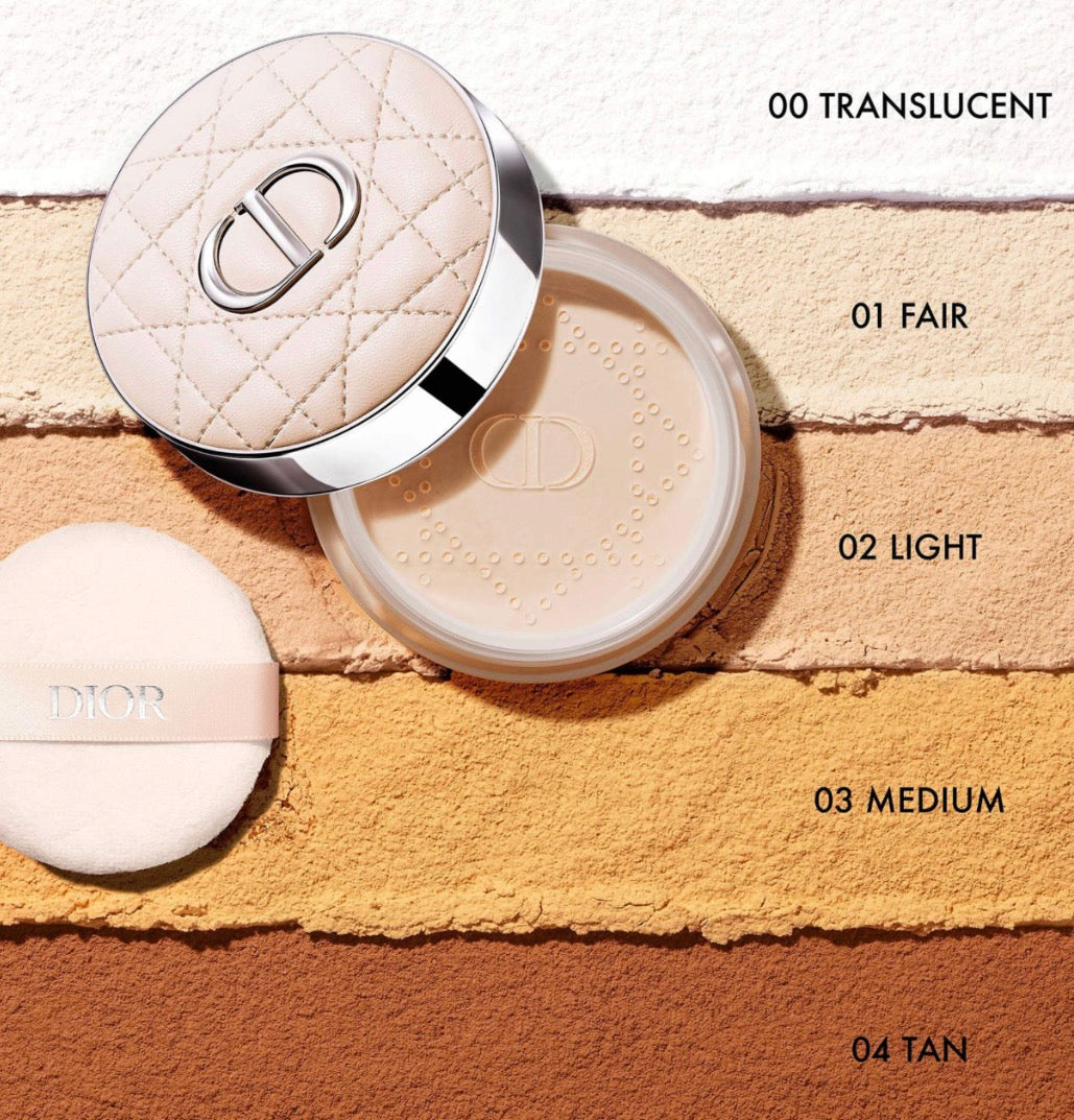 DIOR 
Forever On Set Powder Blurring Translucent Loose Setting Powder