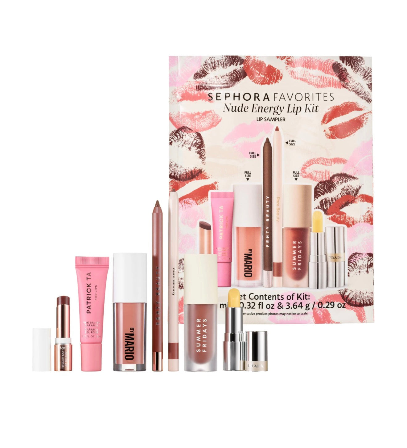 Sephora Favorites 
Nude Energy Lip Kit Makeup Set