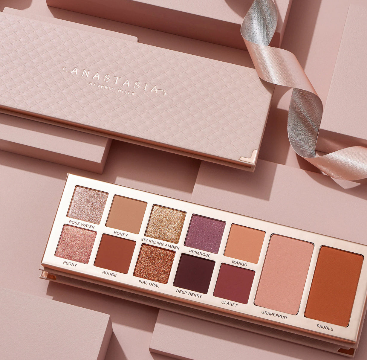 Anastasia Beverly Hills 
Paleta de sombras de ojos y faciales todo en uno de Primrose
