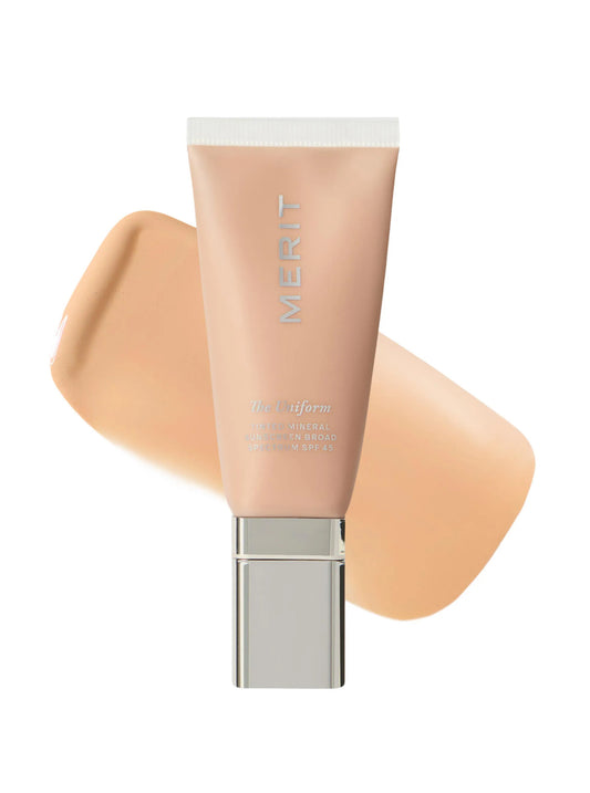 MERIT 
The Uniform™ Tinted Mineral Sunscreen Broad Spectrum SPF 45