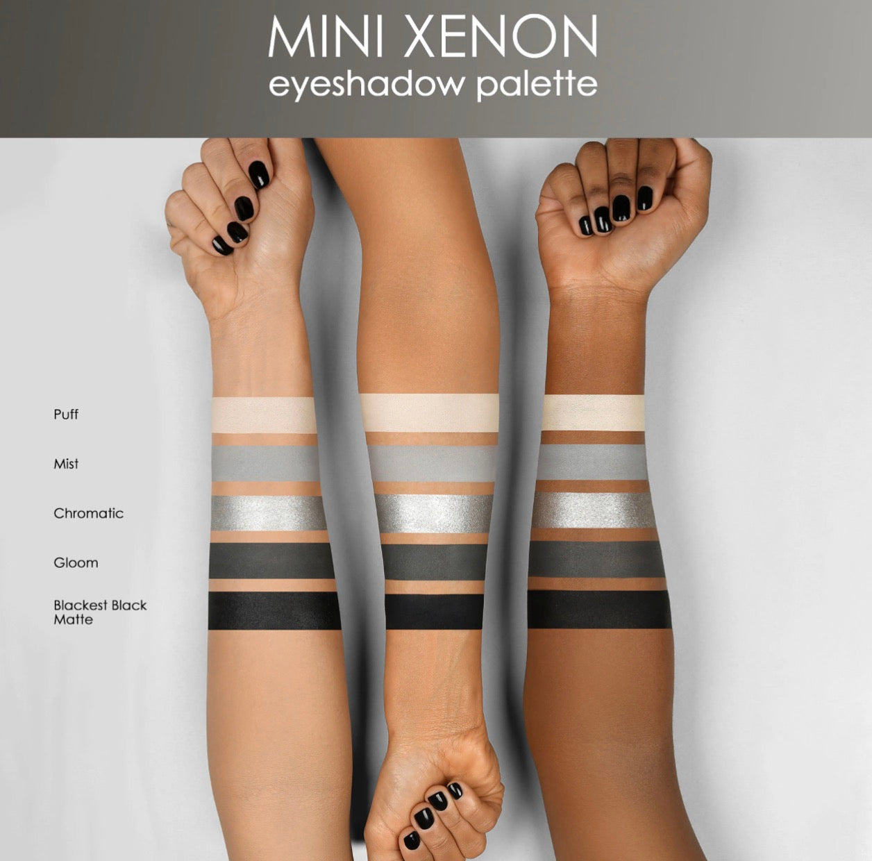 NATASHA DENONA 
Mini Xenon Eyeshadow Palette