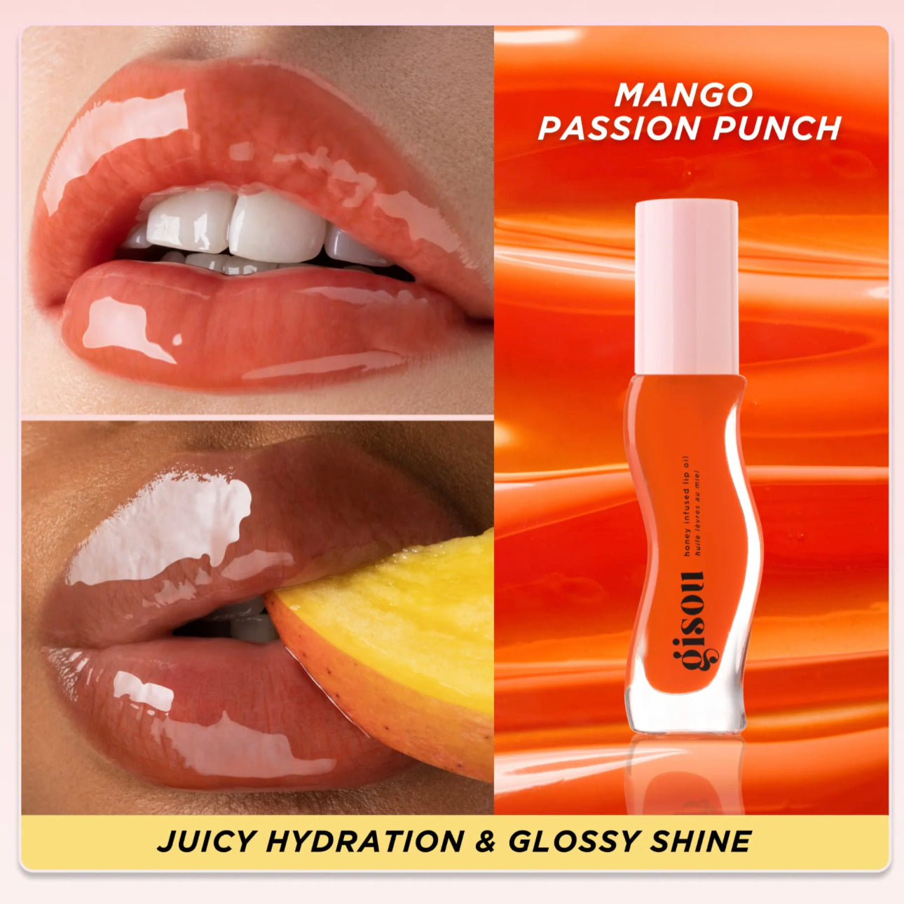 Gisou Honey Infused Hydrating Lip Oil