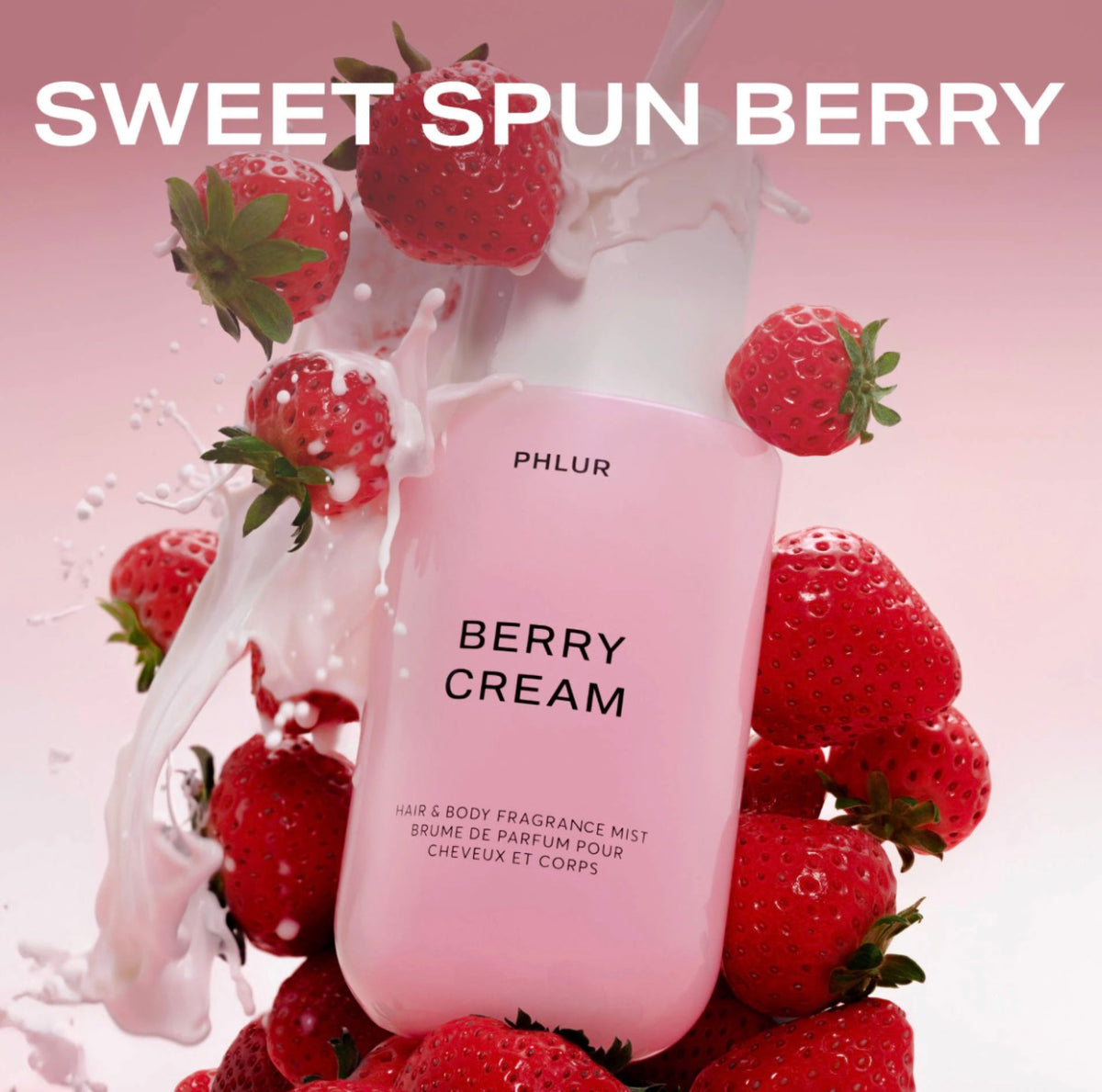 PHLUR 
Berry Cream Hair and Body Mist
